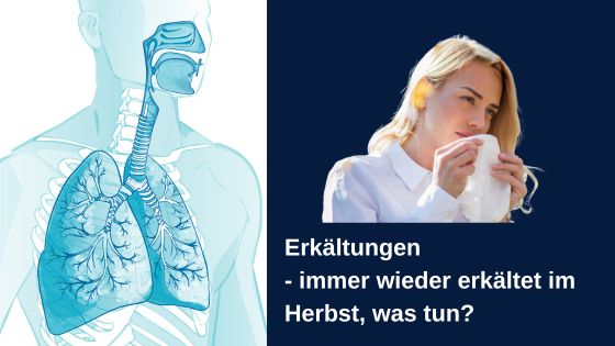 Erkältungen - immer wieder erkältet im Herbst, was tun?